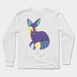 Zorro coyote Alebrije #2 Long Sleeve T-Shirt